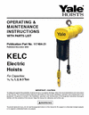 Yale KELC Electric Hoists - 117404-21